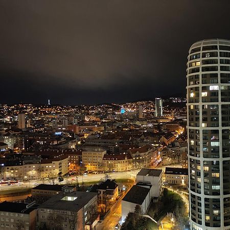 Sag Romantic 22 Floor Panorama City Free Parking Free Wifi Bratislava Exterior photo